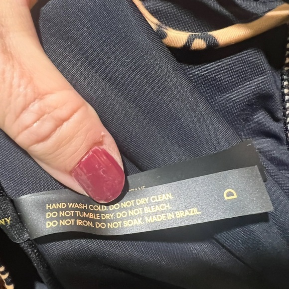 VIX Paula Hermanny Leopard Corset Crop Top D Cup NWT Lace Up Back - Picture 11 of 11